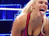 WWE - Lana AKA CJ Perry bent over cleavage